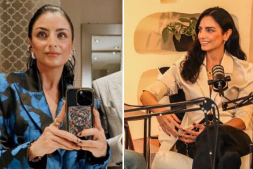 El tierno momento que protagonizó Aislinn Derbez con su sobrina Tessa, hija de José Eduardo y Paola Dalay