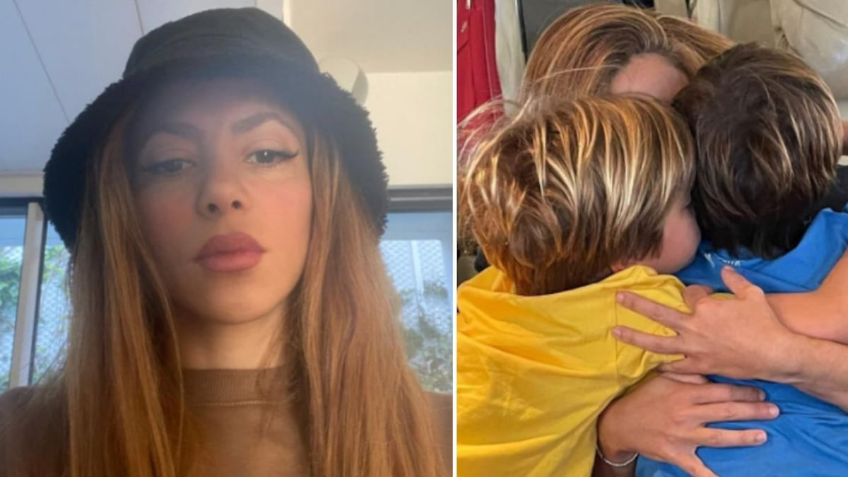 Hijos de Shakira y Gerard Piqué