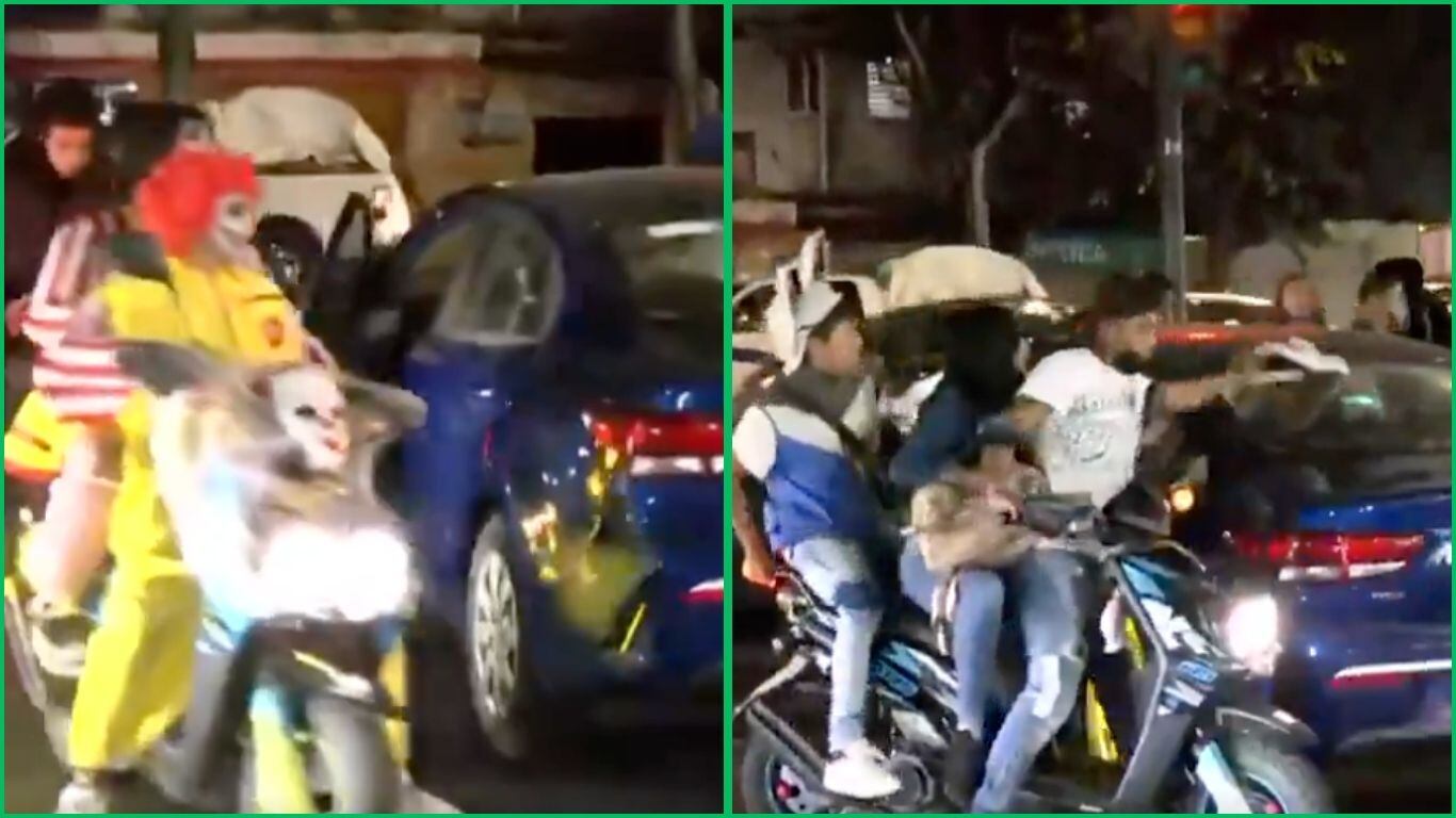 Motociclistas de la Rodada del Terror roban y golpean a automovilista en Xochimilco