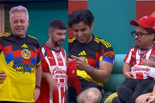 América vs Chivas en la Casa de los Famosos: Los habitantes eligen su equipo