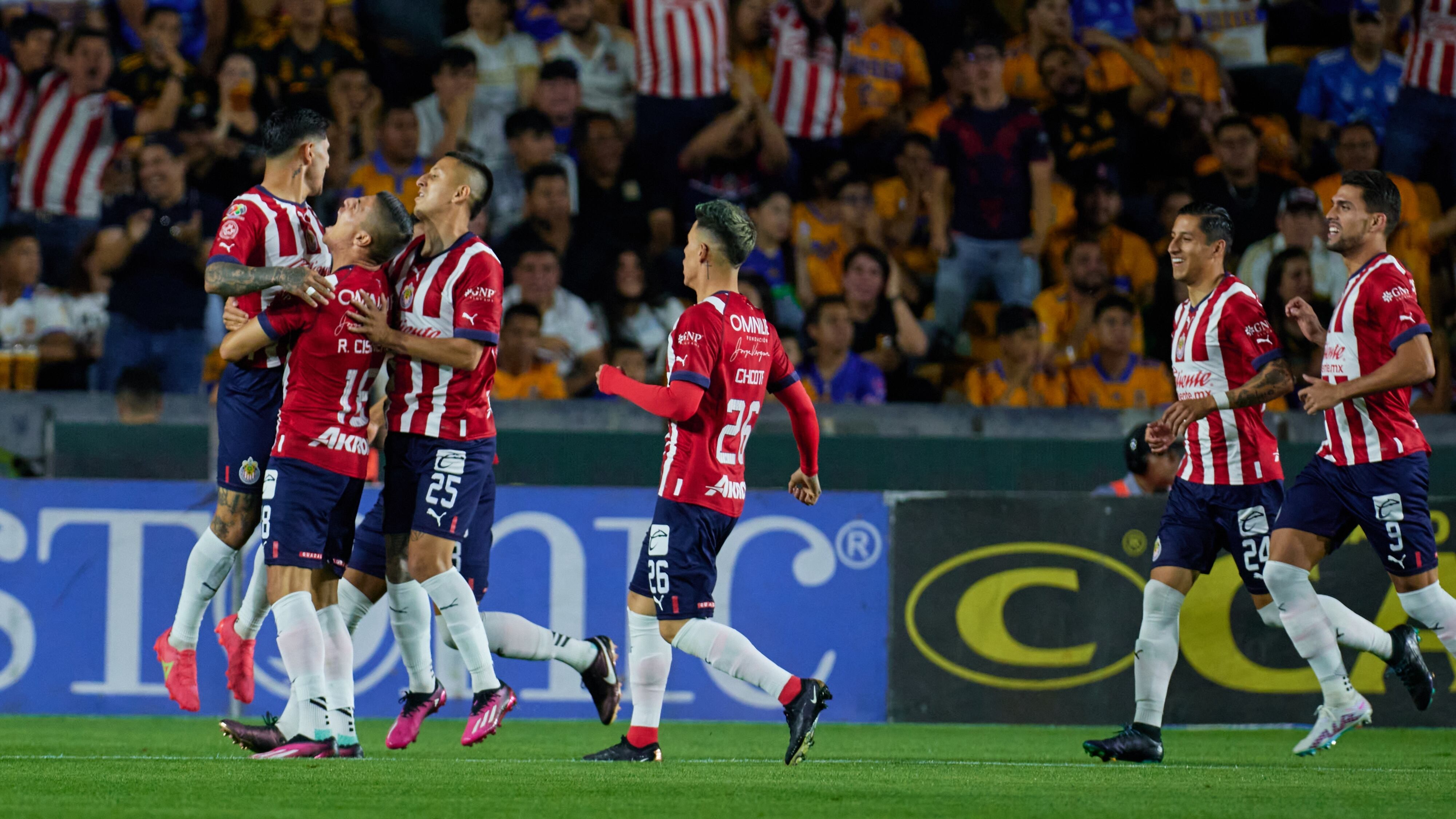 Liga BBVA MX Clausura 2023 Tigres UANL vs Guadalajara