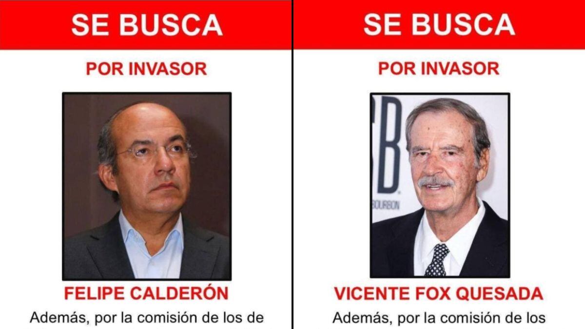 Se busca por invasor a Fox y Calderón: Venezuela acusa con carteles a expresidentes mexicanos; conspiración y terrorismo