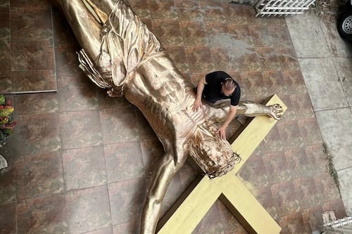 “Era una idea de hace 20 años de un empresario guanajuatense”: así nació el rosario monumental del Cubilete