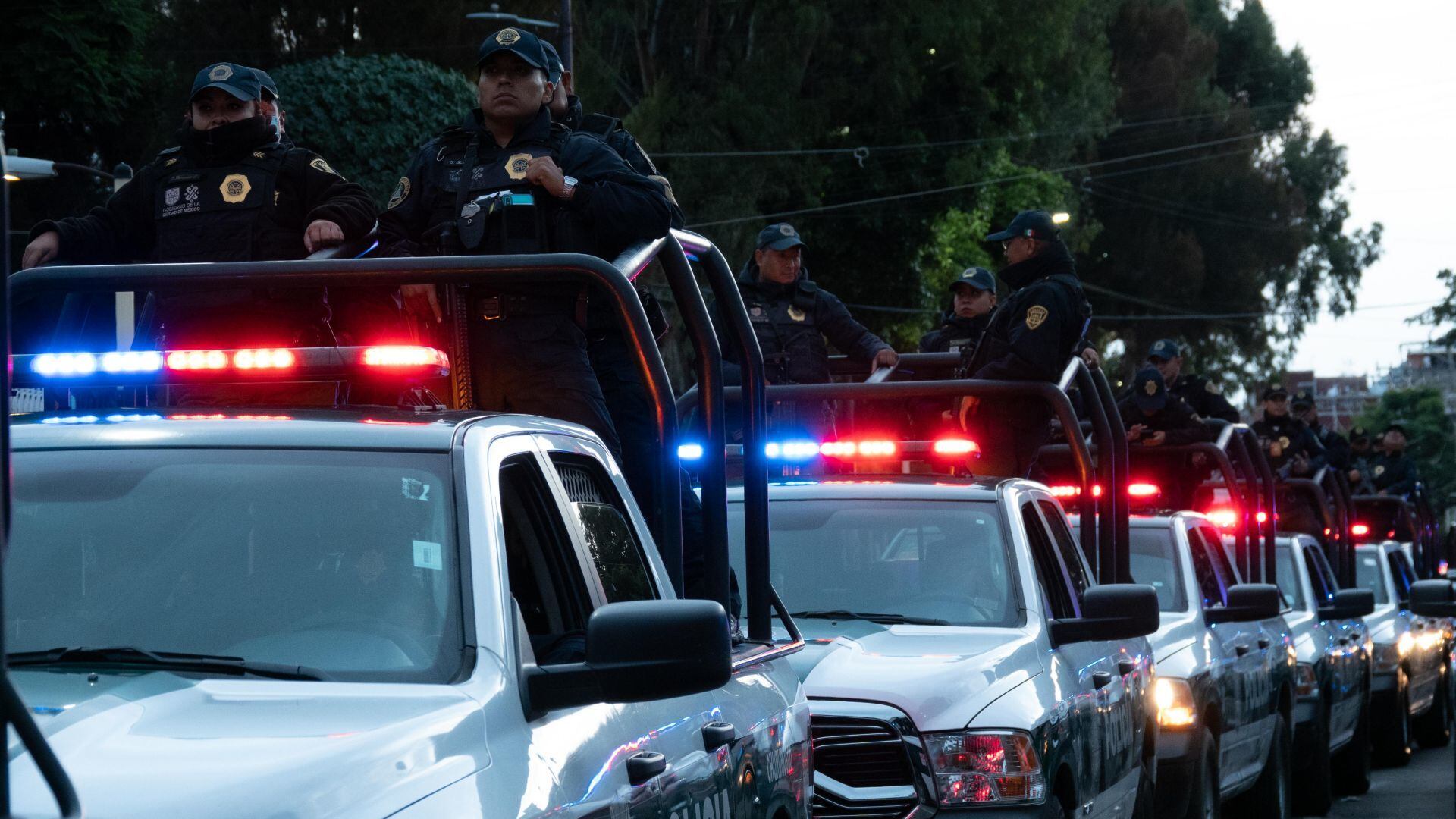 Arranque del operativo de seguridad entre las alcaldías Iztapalapa y Tláhuac.