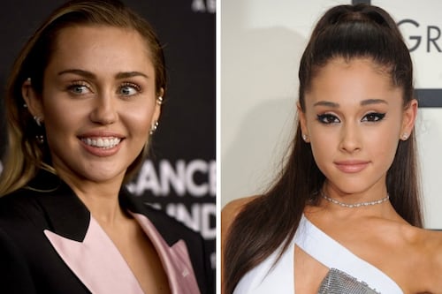 Miley Cyrus confiesa que llegó a coquetear con Ariana Grande