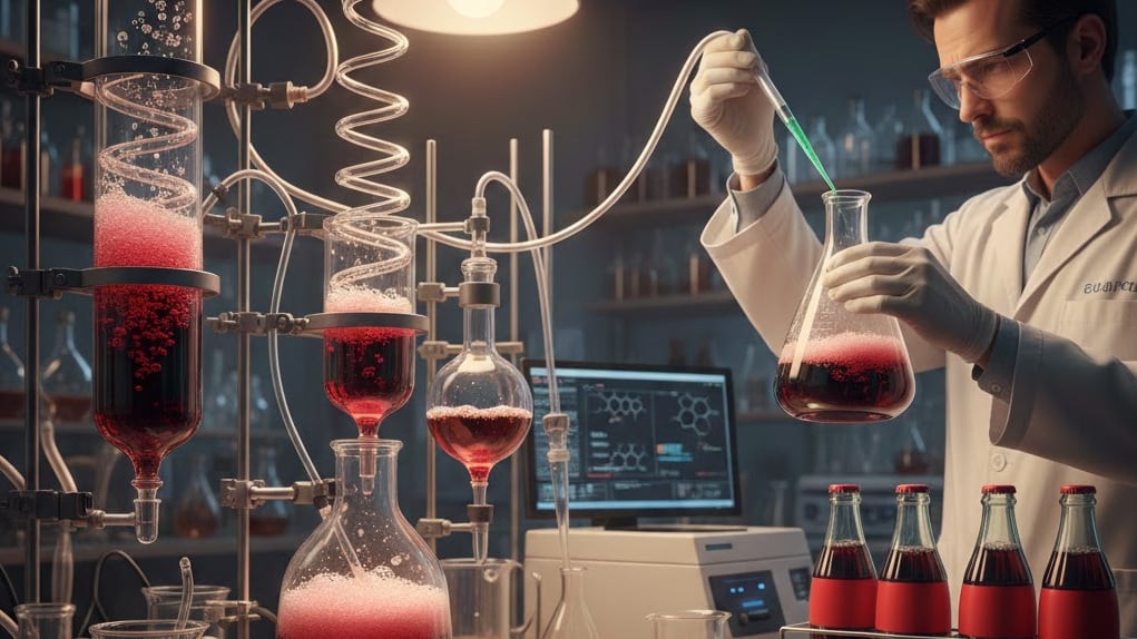 Los ensayos sensoriales mostraron que la mezcla superó a otras recetas históricas de cola