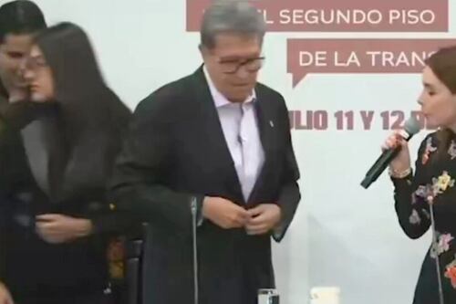 Maryfer Centeno se ‘deshace’ en halagos a Ricardo Monreal y la tunden en redes