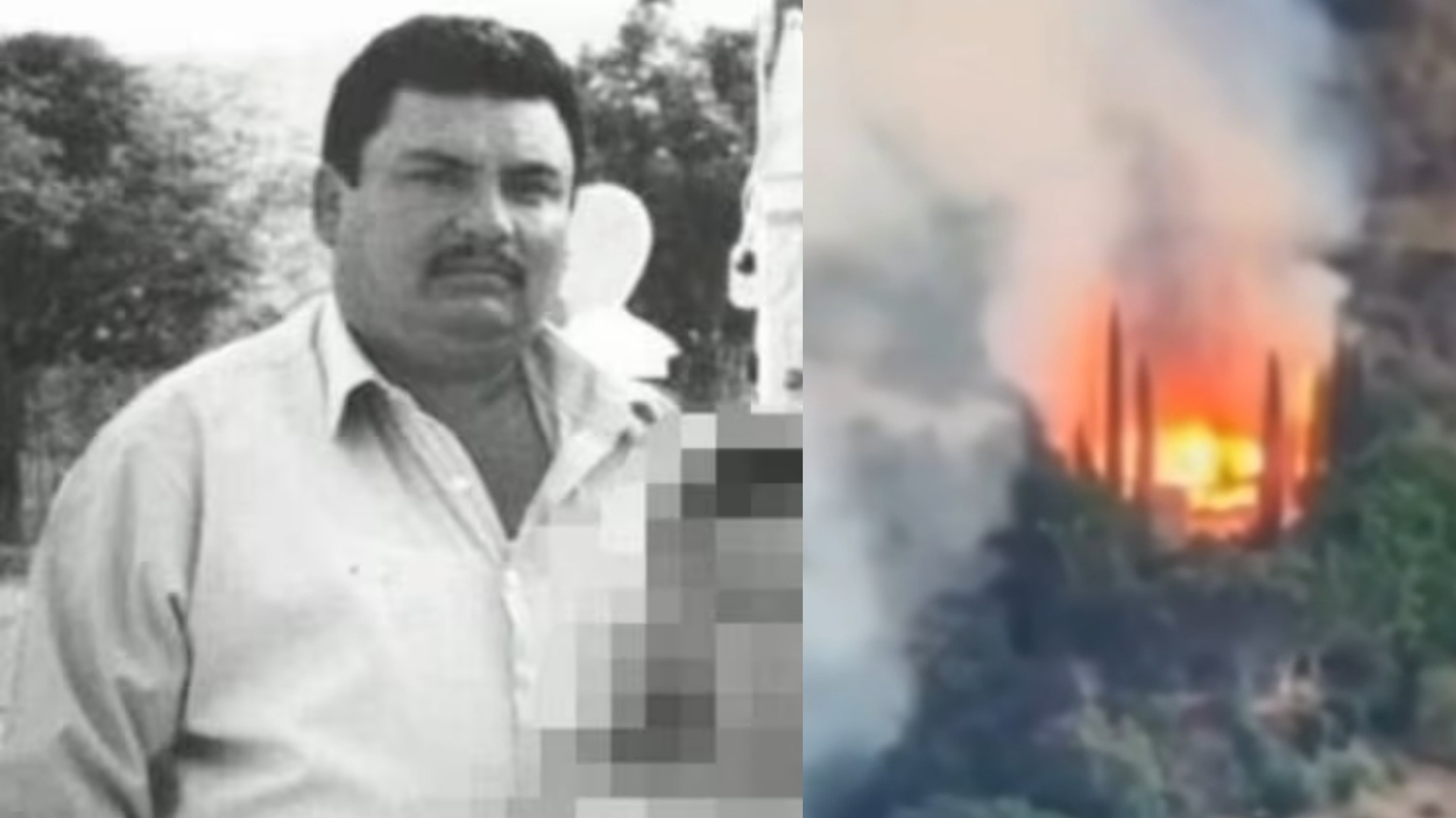 La propiedad incendiada estaría ligada a El Guano.