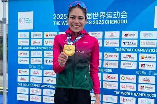 Oro para México: Anahí Álvarez obtiene la tercera medalla dorada en los Juegos Mundiales