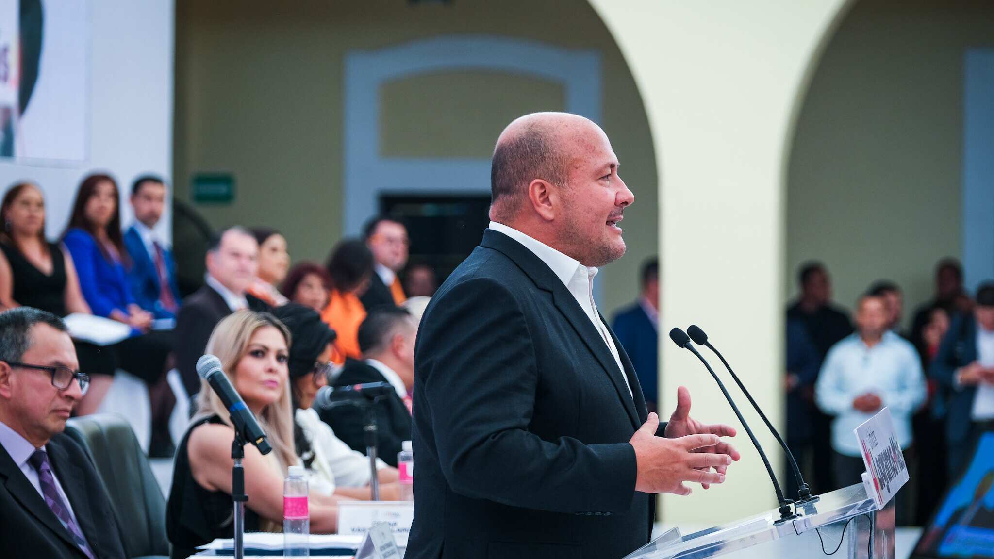 El gobernador señaló que durante la visita del presidente López Obrador hablaron de diversos temas, entre ellos de seguridad y obra pública.