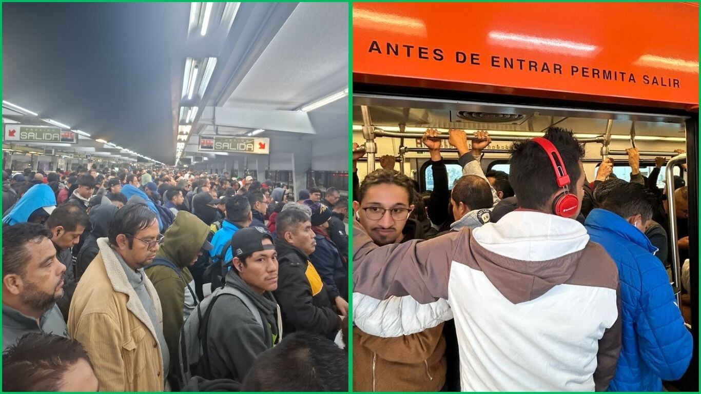 Varias líneas del Metro con lento avance