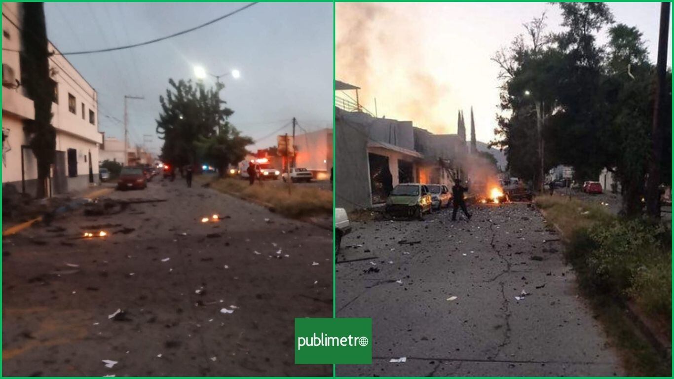 Estalla coche bomba en Guanajuato contra policías; se reportan lesionados