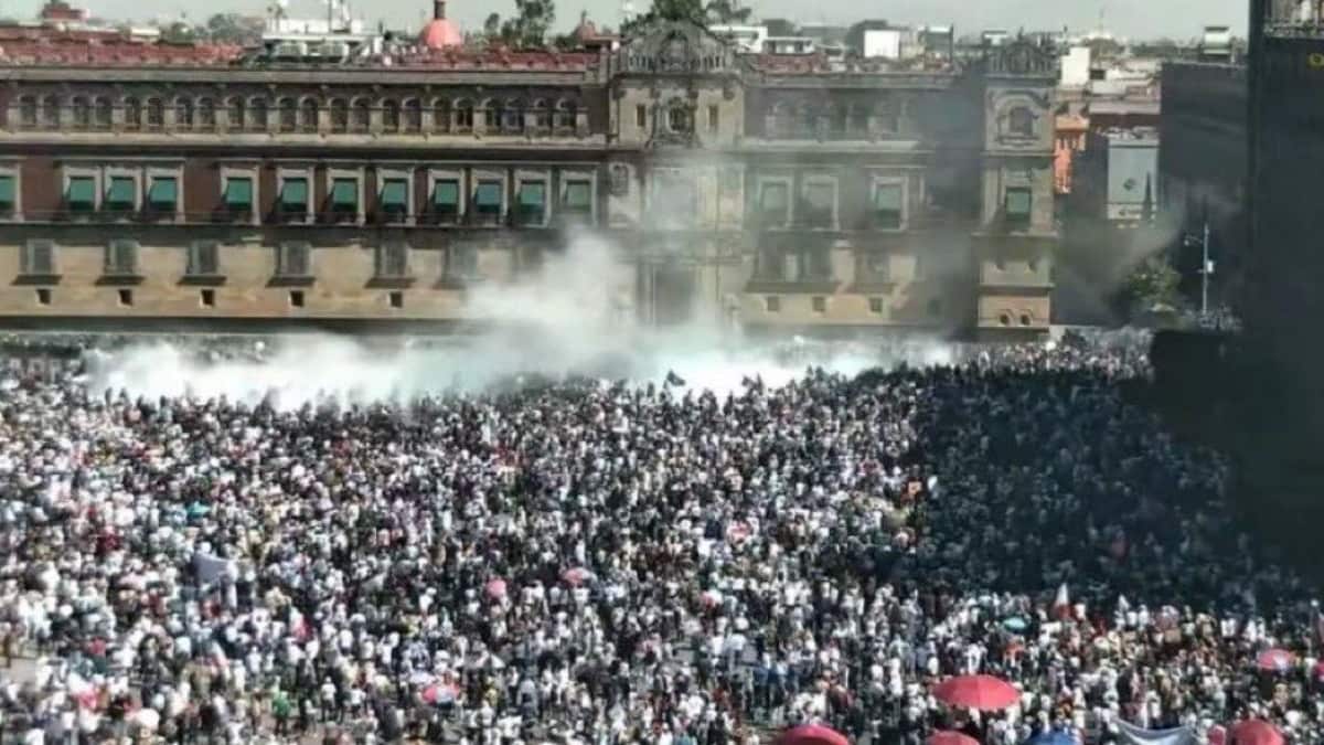 Clara Brugada responsabiliza a grupos conservadores por violencia en la Marcha de la Generación Z