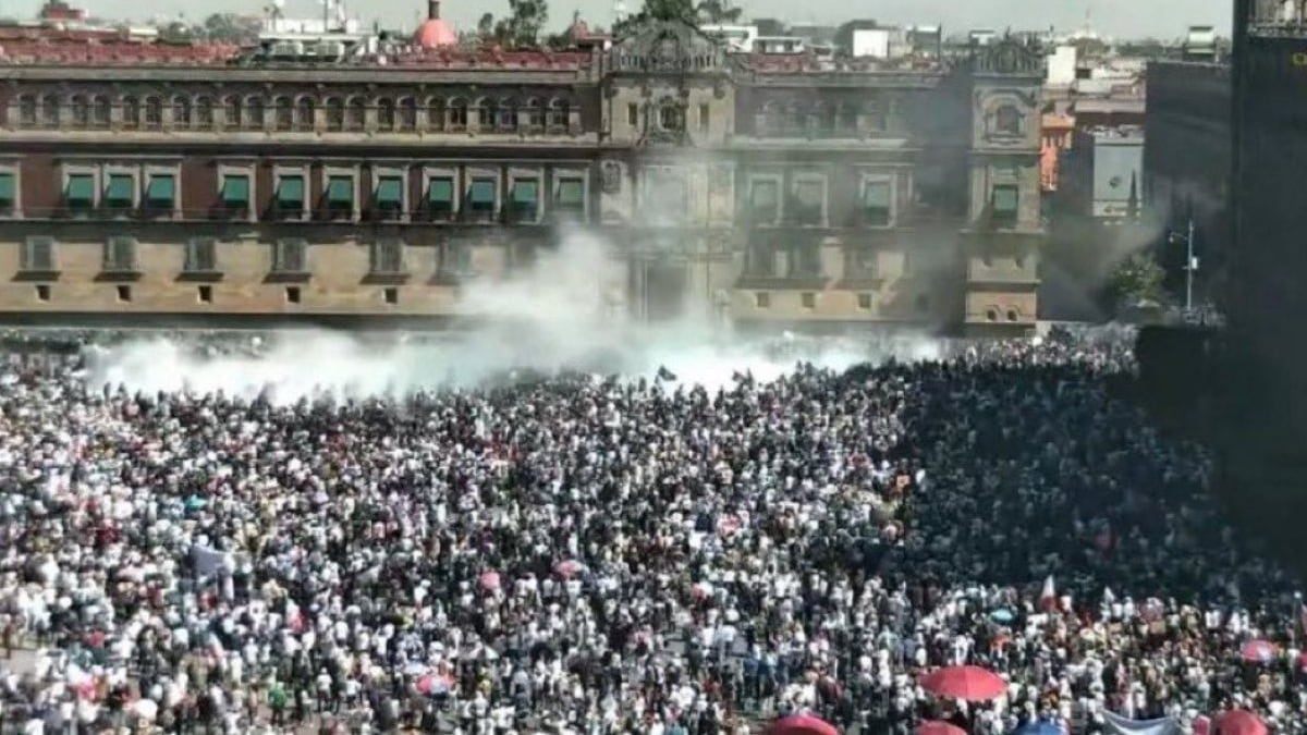 Clara Brugada responsabiliza a grupos conservadores por violencia en la Marcha de la Generación Z