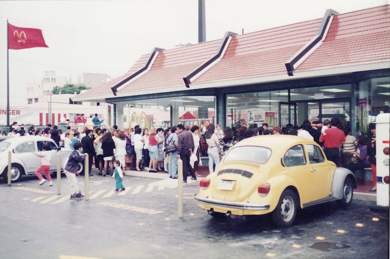 McDonal's 40 años