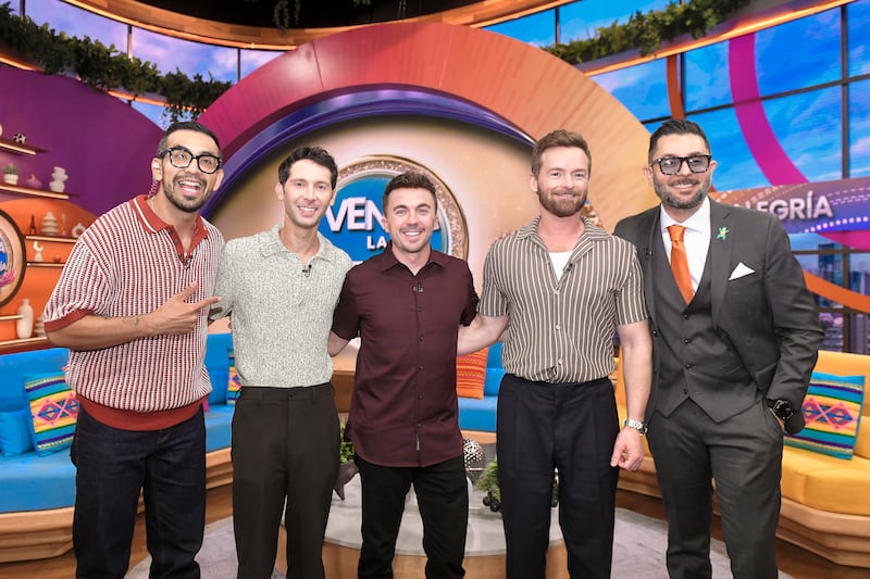 Elenco de 'Malcolm el de en Medio' en 'Venga la Alegría'