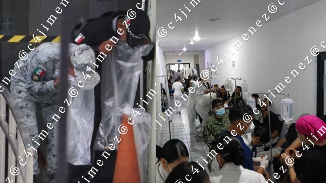 Elementos de la Guardia Nacional se intoxican