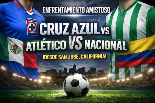 Cruz Azul vs. Atlético Nacional: ¿Dónde y a qué hora ver el partido amistoso?