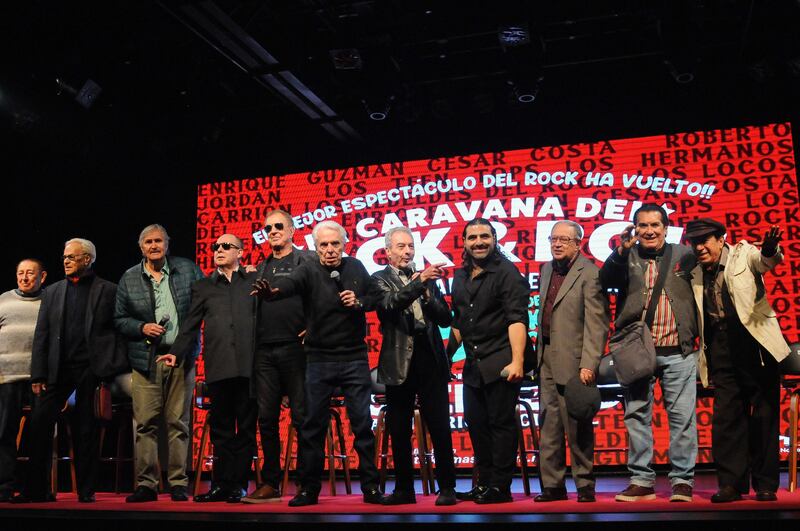 Enrique Guzmán encabeza a las figuras de La Caravana del Rock & Roll