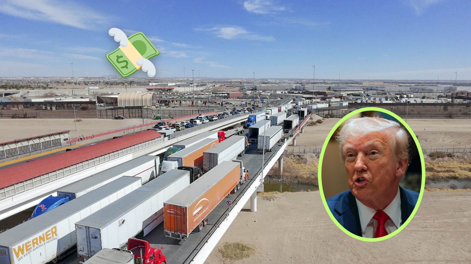 ¡Se agotó el plazo! Trump confirmó que los aranceles contra México entran en vigor este martes, pero trascendió que no aplicarán para importaciones de bajo valor, de hasta 800 dólares.