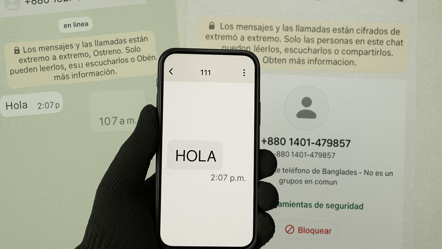 En Alemania y España se documentaron casos idénticos de mensajes desde Bangladés, lo que confirma un fraude internacional coordinado.