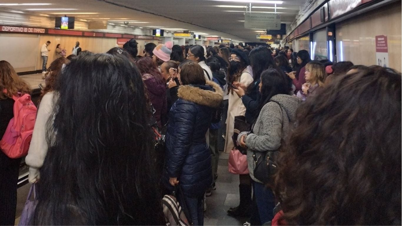 Retrasos en el Metro de la CDMX