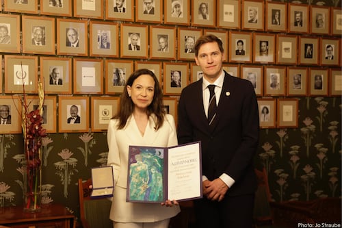 “Sabía que se lo merecía”: Corina Machado habla sobre Trump y el Premio Nobel de la Paz