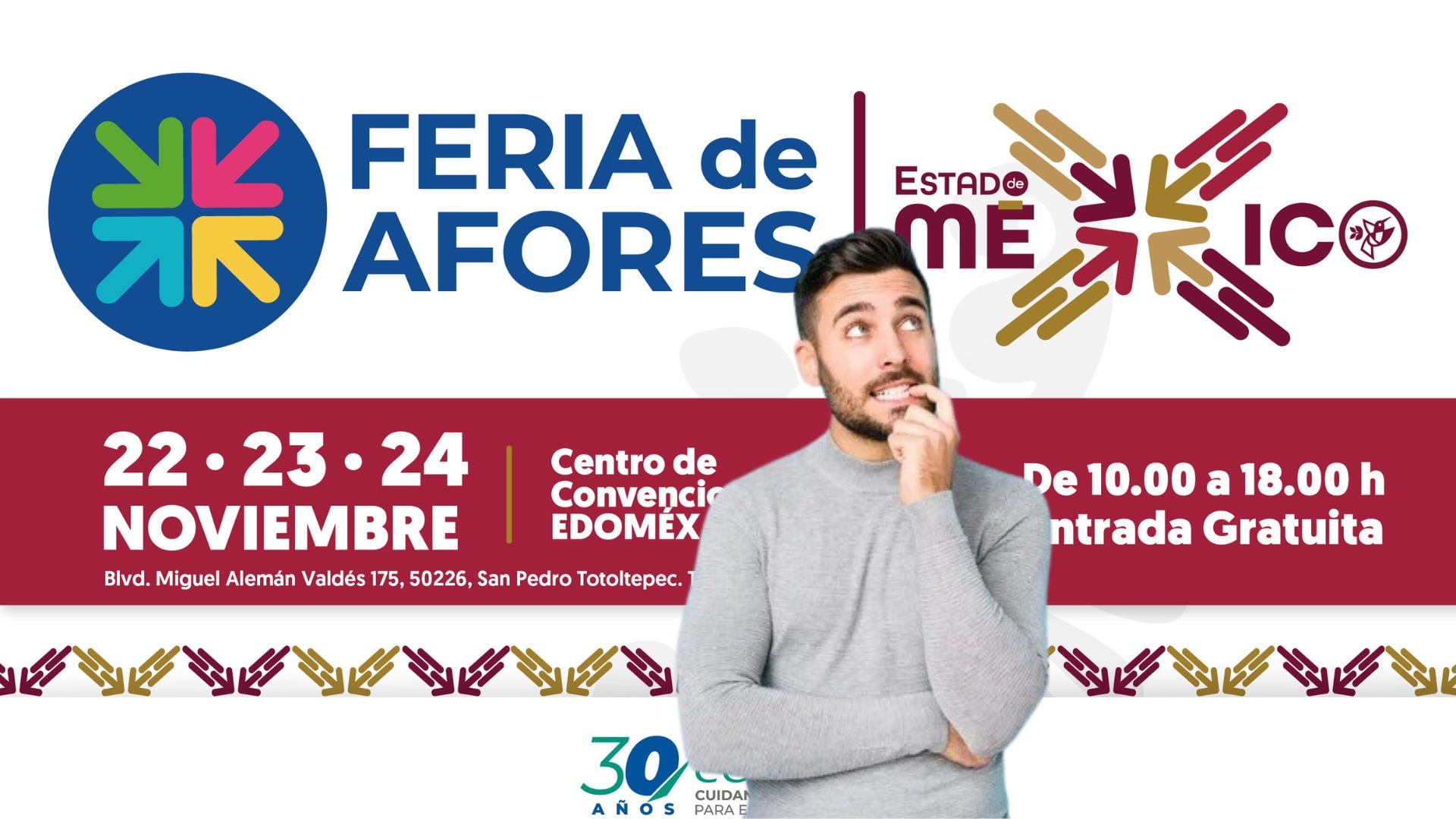 Durante estos tres días, podrás recibir atención directa por parte de expertos en Afores, conocer los diferentes productos y servicios disponibles.