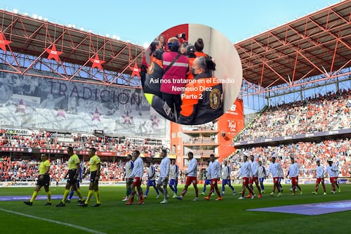 Aficionadas de Cruz Azul denuncian agresión de guardias en estadio del Toluca: Video