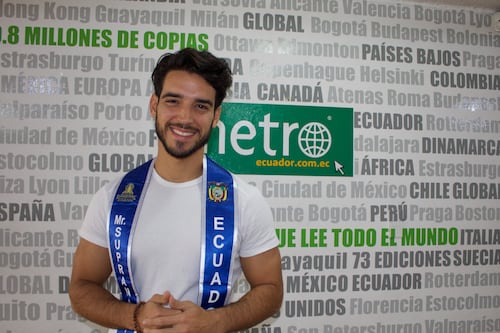Bruno Barbieri representará a Ecuador en el Mister Supranational 2023 en Polonia