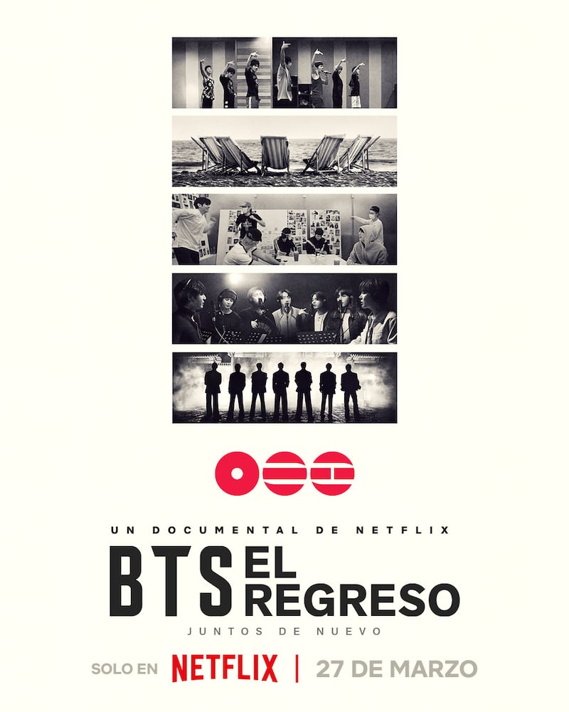 Póster oficial de 'BTS: El Regreso'