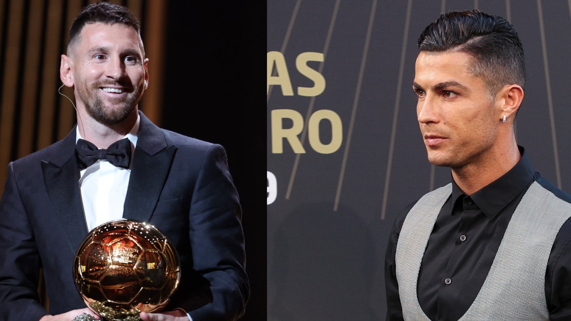 Lionel Messi y Cristiano Ronaldo