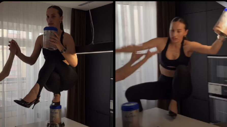 Influencer se fractura la columna tras intentar peligroso reto viral inspirado en Nicki Minaj