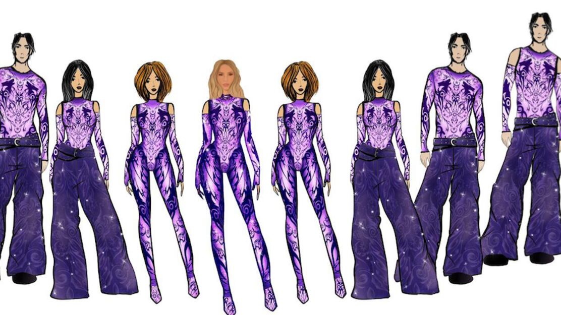 El look de la gira de la cantante colombiana Shakira tiene un nombre brasileño detrás: Dario Mittman