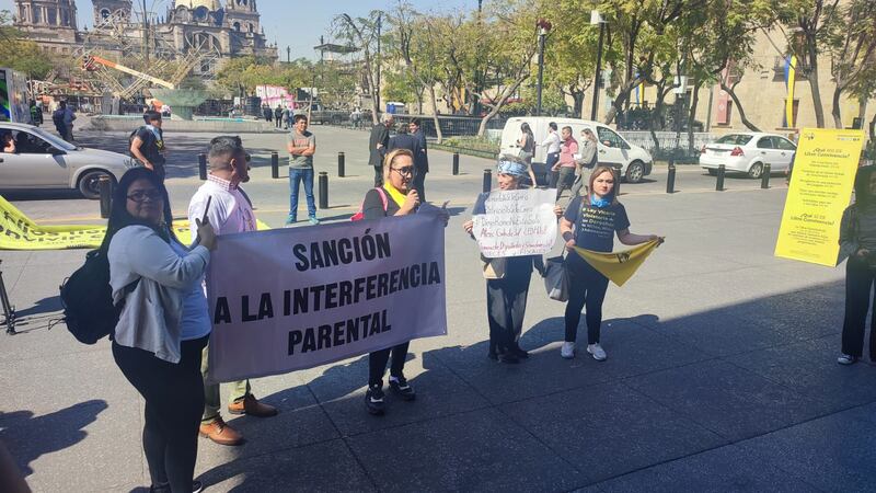 Colectivos han realizado manifestaciones contra la nueva ley.