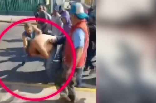 Vecinos linchan a presunto abusador de una niña en calles de Tlaxcala