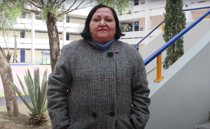 Martha Rodríguez Ortiz, profesora de la Facultad de Derecho y asesora de tesis de Yasmín Esquivel Mossa