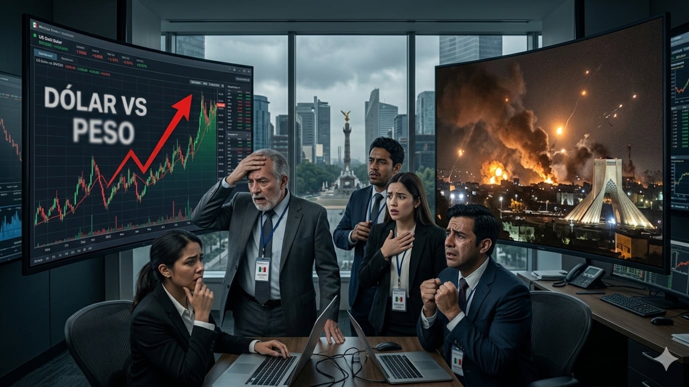 La moneda mexicana cayó 0.61% mientras el dólar ligó su segunda jornada consecutiva al alza.