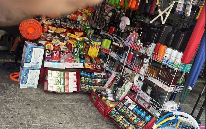 Venta de cigarros ilegales