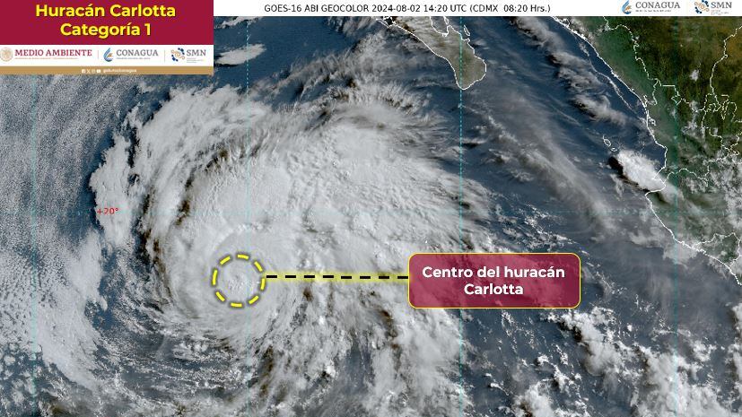 Huracán Carlotta