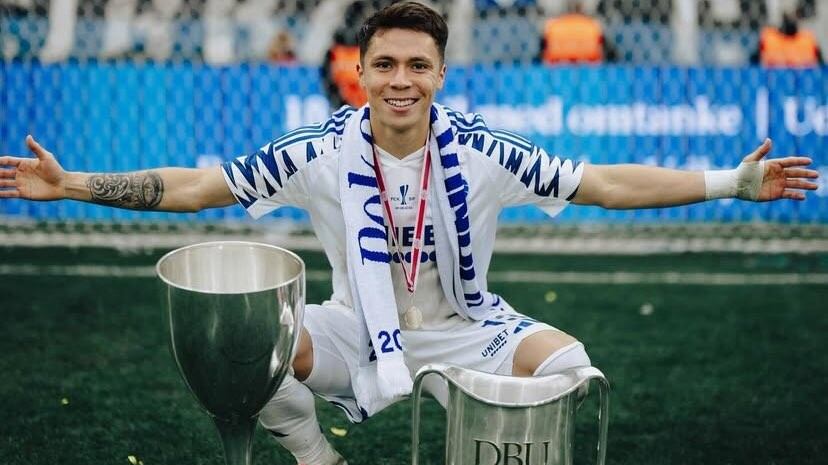 Rodrigo Huescas ganó el doblete con el Copenhague.