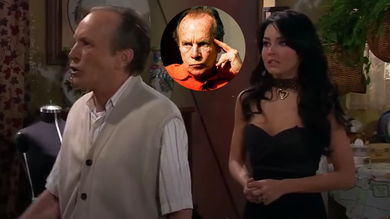 Juan Carlos Colombo interpretando al papá de Teresa