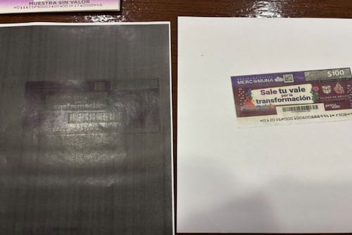 Enfrentan críticas por presuntos vales falsos de Mercomuna 2025