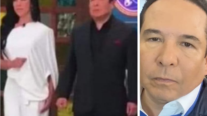 Revelan truco de Gustavo Adolfo Infante para verse más alto