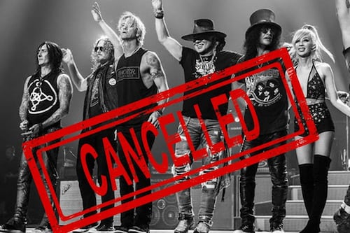Por Covid, no permitirán concierto de Guns N’ Roses en GDL