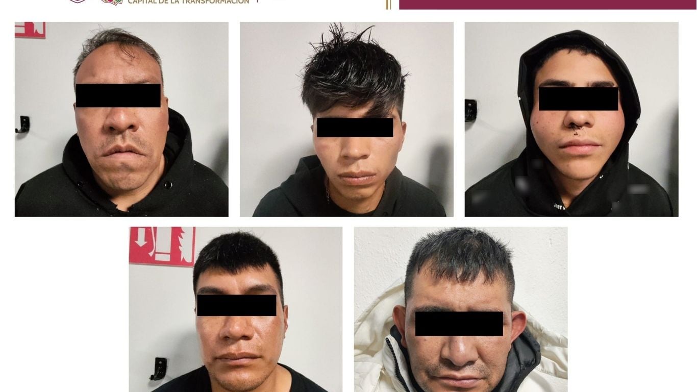 Detuvieron a cinco presuntos responsables del asalto a un automovilista
