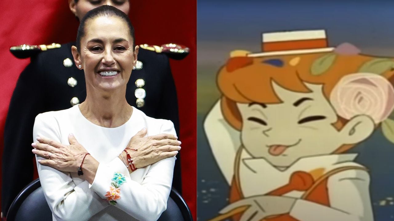Claudia Sheinbaum veía 'Señorita Cometa' de niña