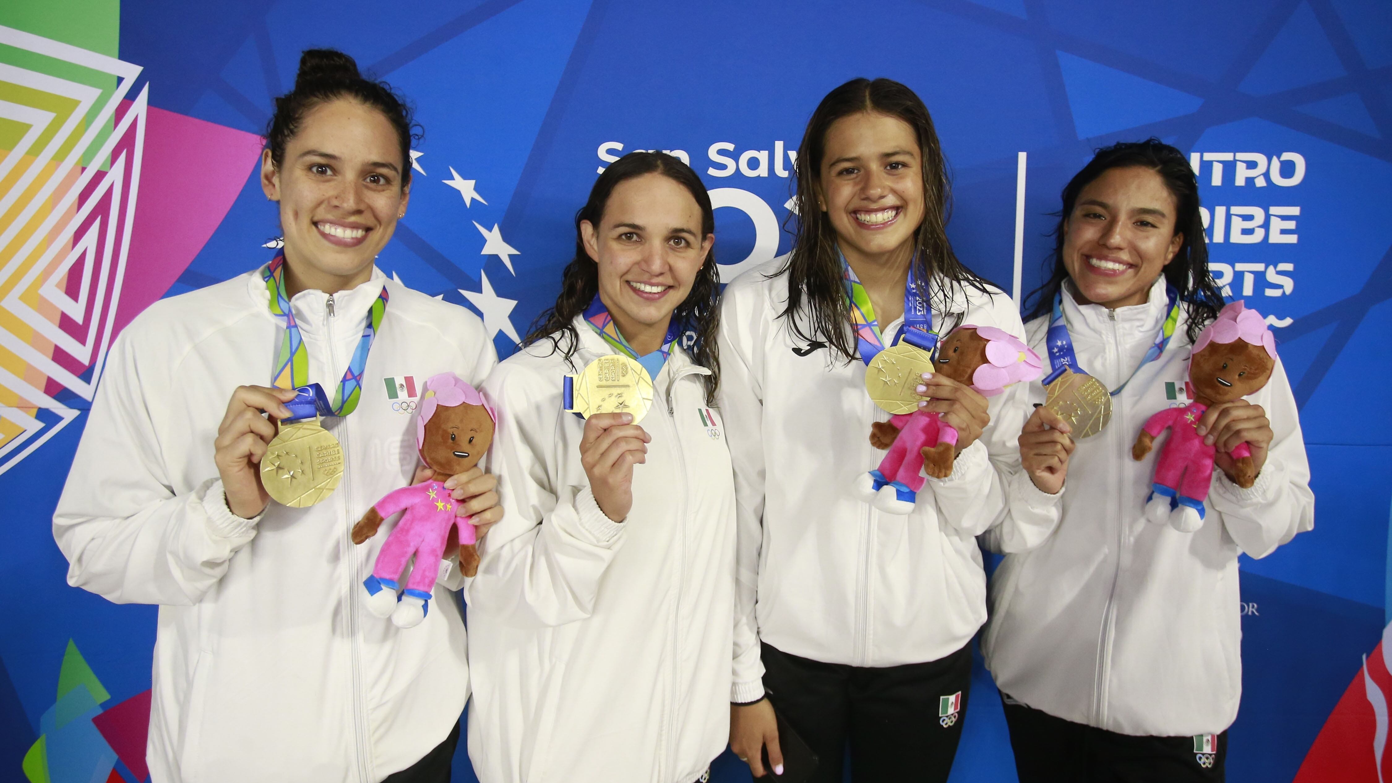 La natación fue la disciplina que más oros le dio a México en San Salvador 2023.