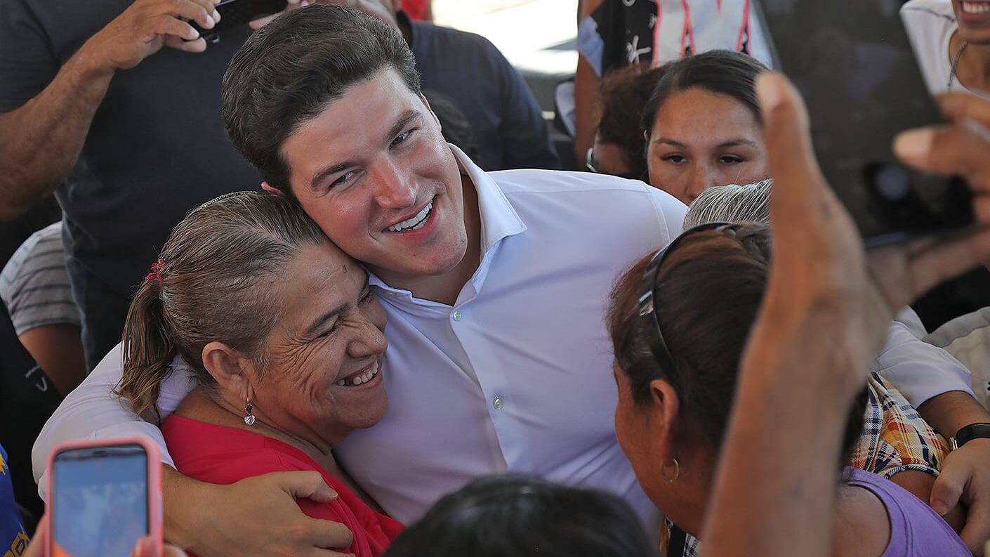 Los asistentes al evento le gritaron a García "presidente" en repetidas ocasiones.