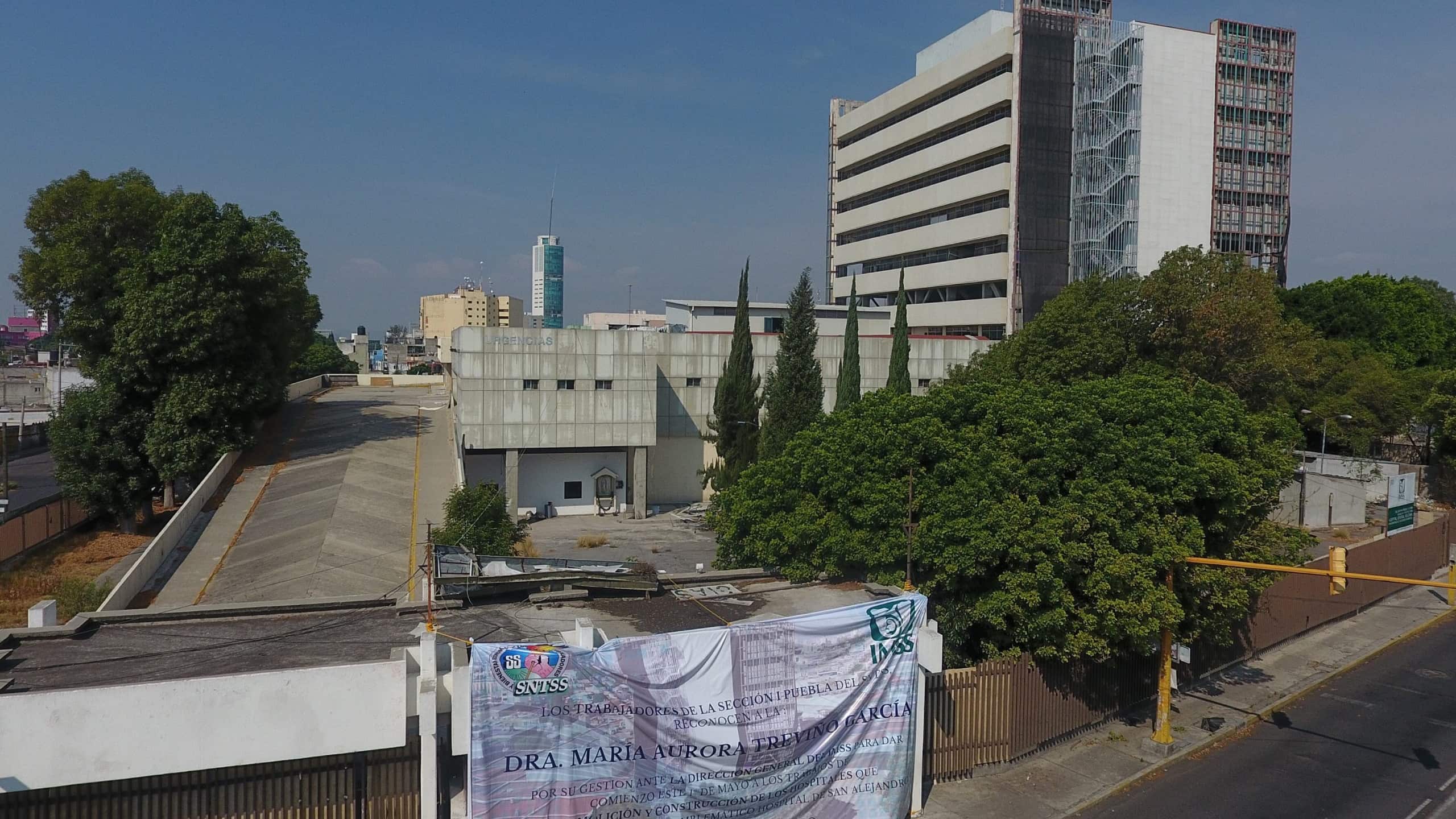 Inician trabajos para la demolición del hospital San Alejandro